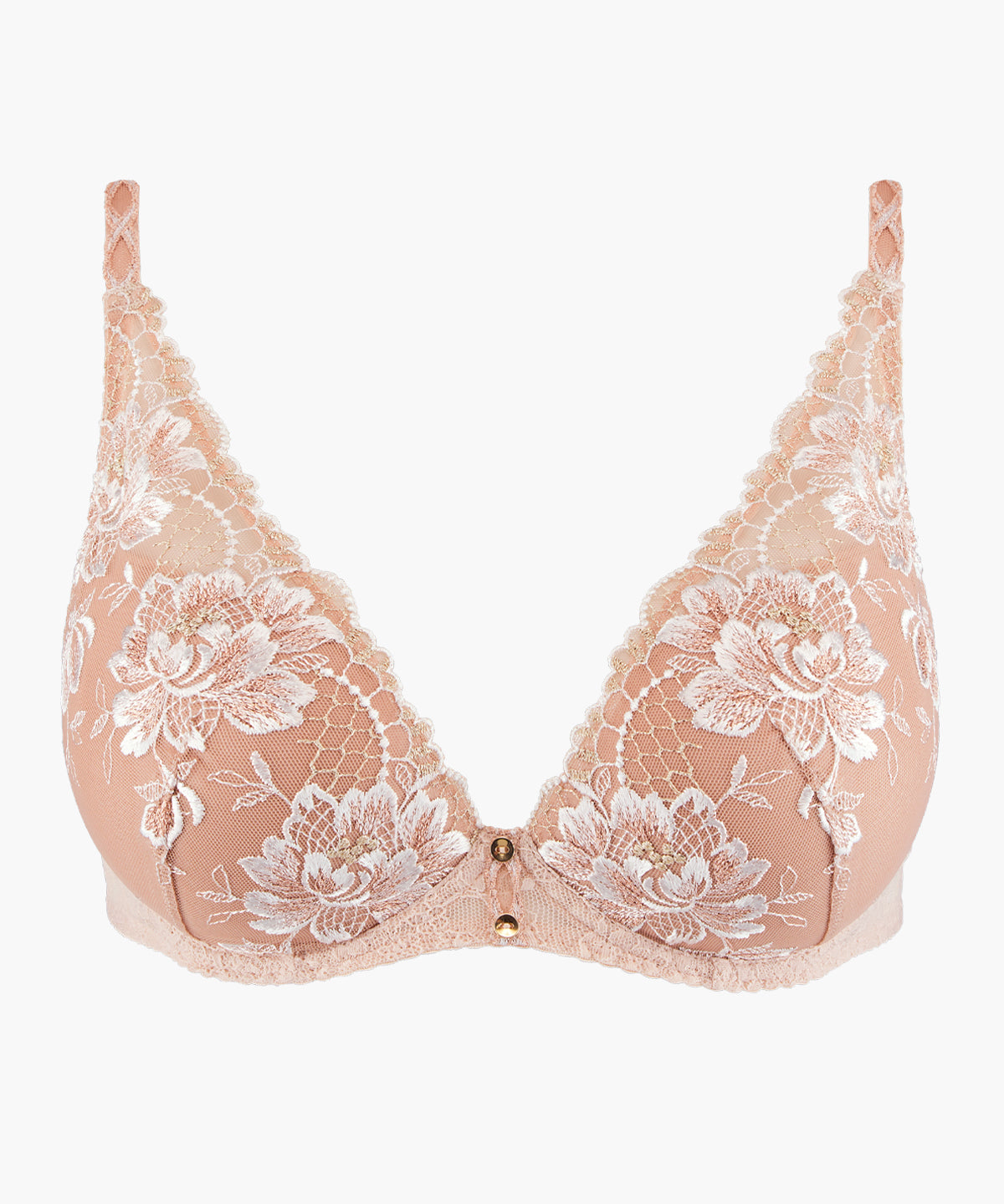 aubade-m-lodie-d-t-soutien-gorge-plunge-foulard-aurore image 1