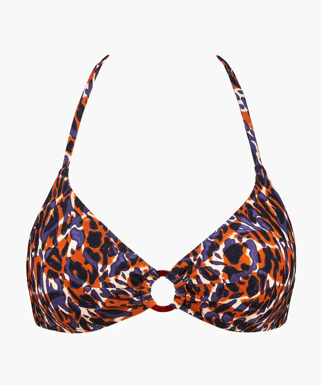 aubade-fierce-spirit-haut-de-maillot-de-bain-triangle-coques-amovibles-imprim-wi image 1