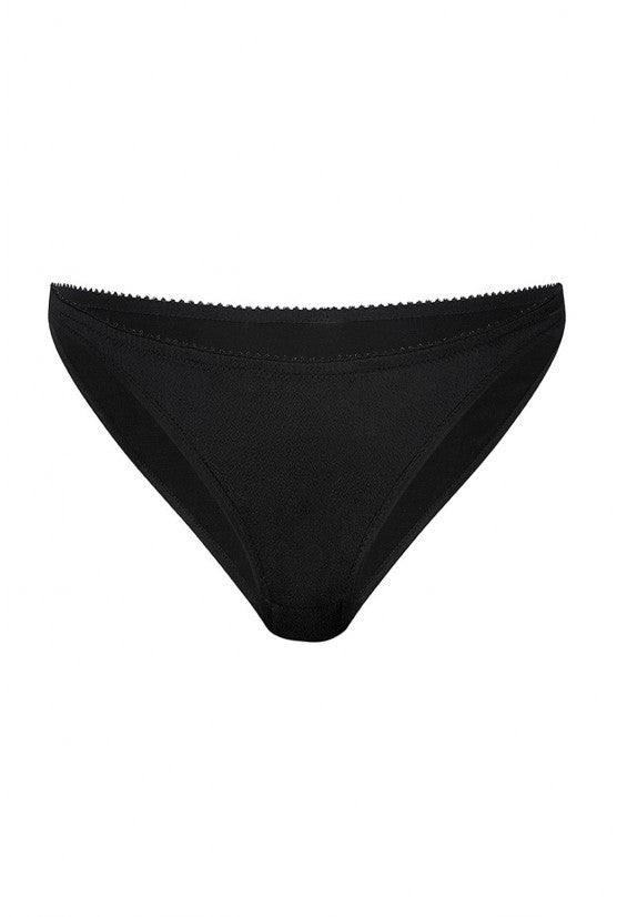 cadolle-culotte-mimi-soie-noire-culotte-invisible image 1
