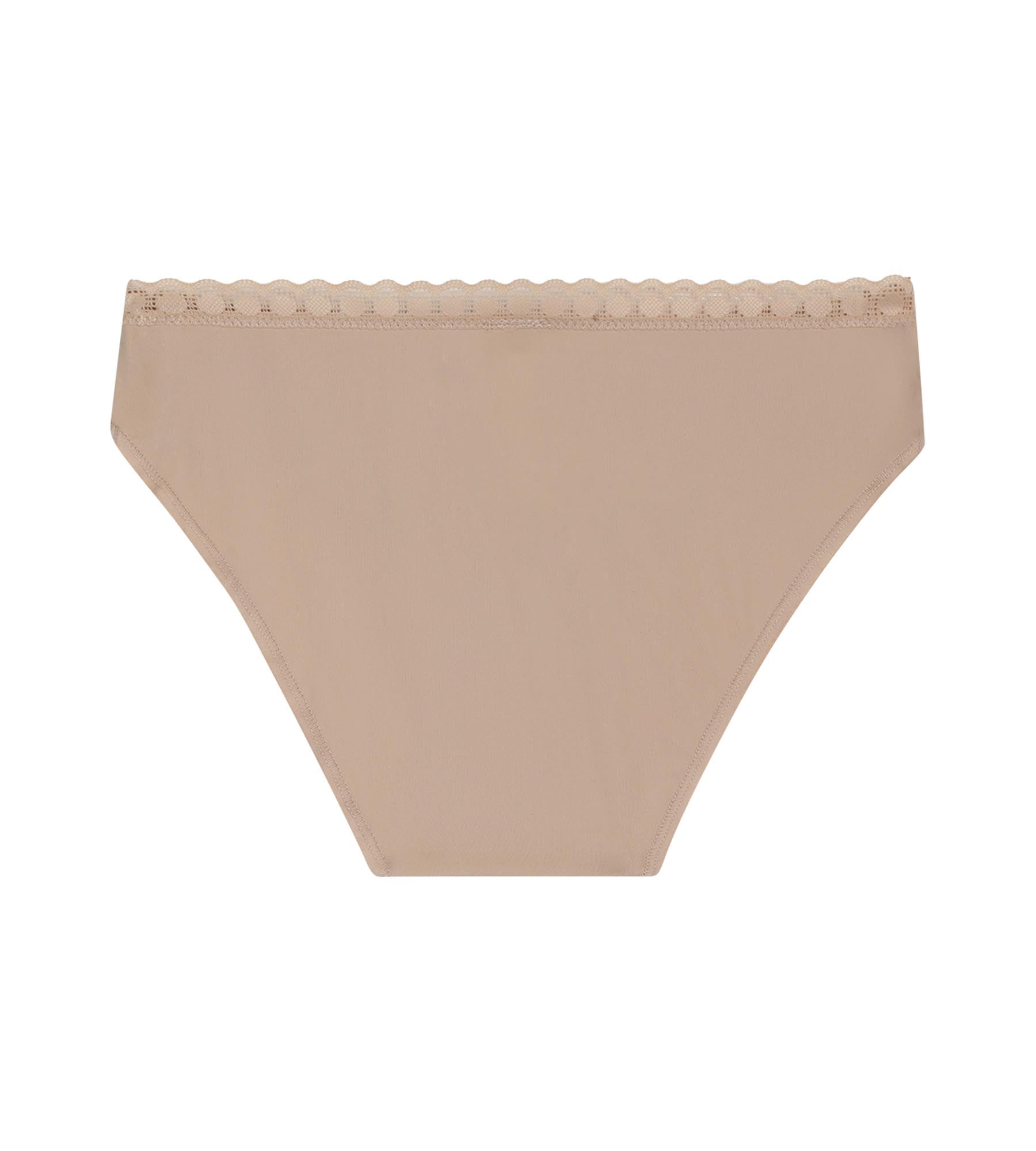 dim-daily-culotte-fille-microfibre-et-dentelle-nude image 2