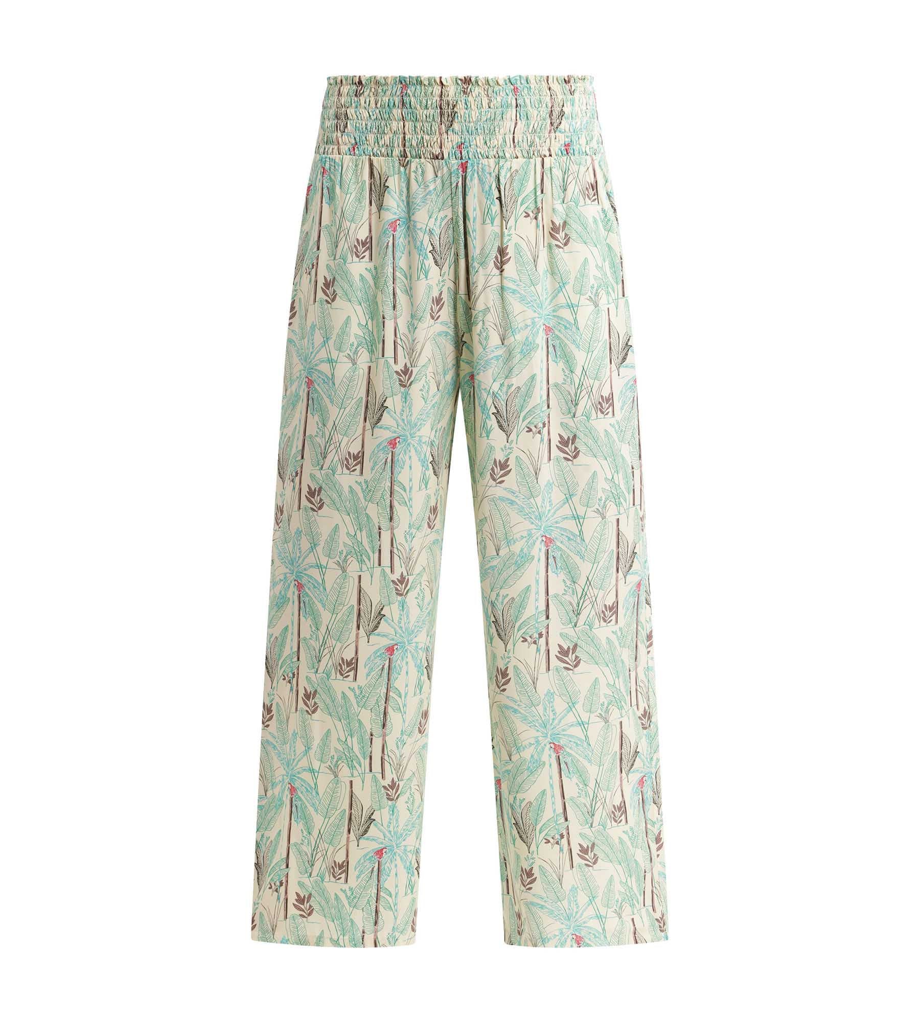 dim-pantalon-de-plage-femme-large-motif-palmiers image 5