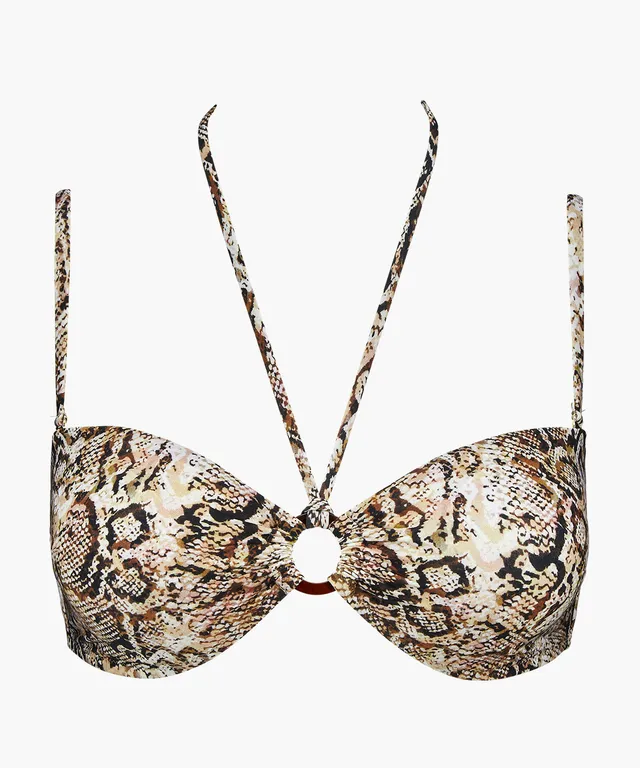 aubade-fierce-spirit-haut-de-maillot-bandeau-serpent image 1