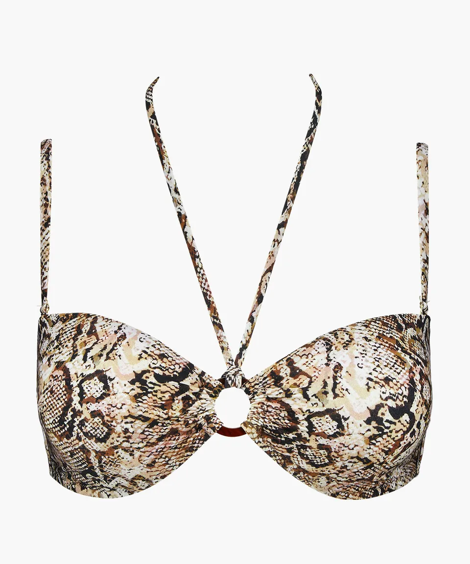 aubade-fierce-spirit-haut-de-maillot-bandeau-serpent image 1