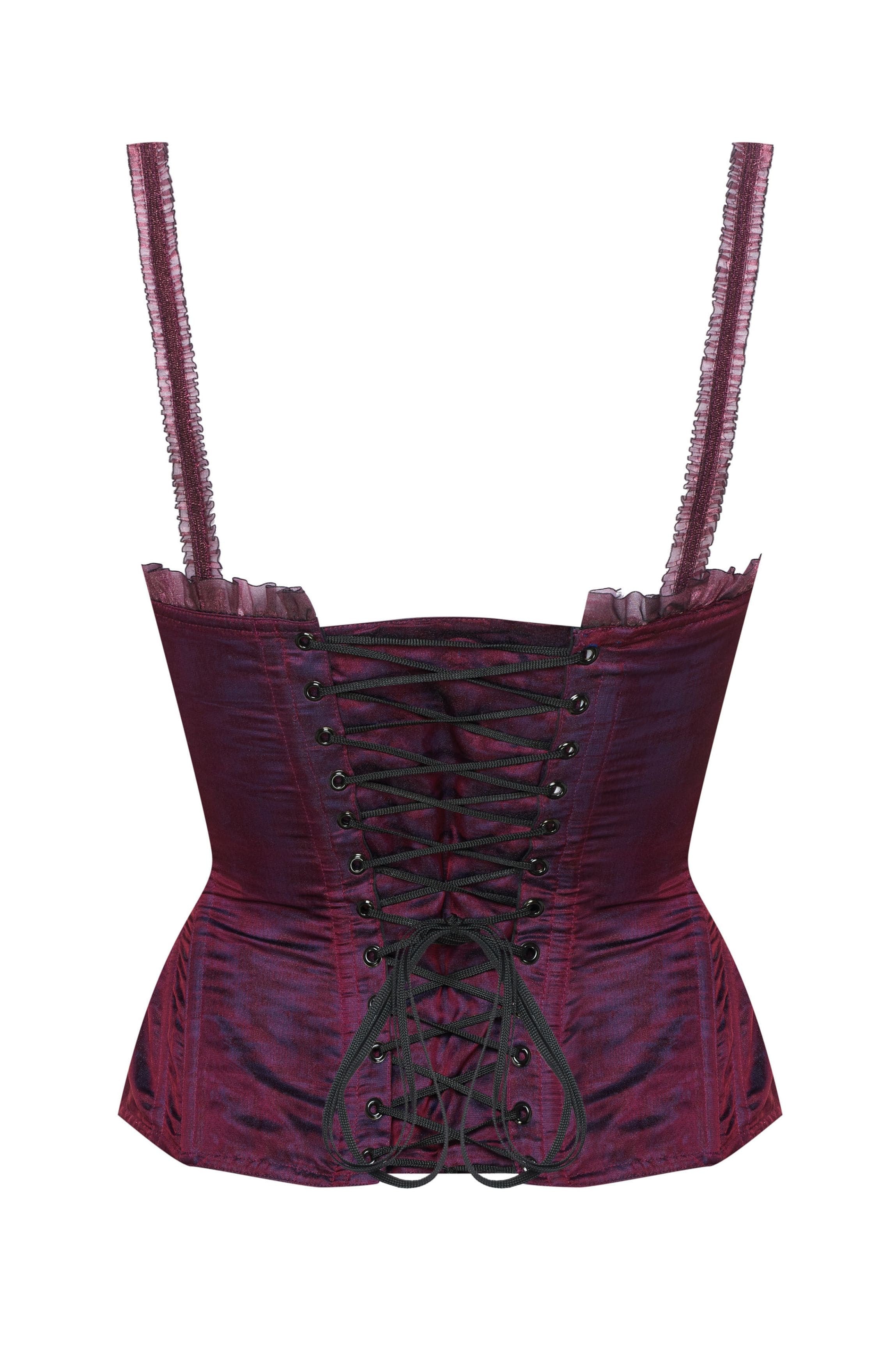 cadolle-cleves-corset-organza-prune-la-age image 2