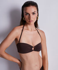 aubade-gipsy-muse-haut-de-bikini-bandeau-coques-henna image 2