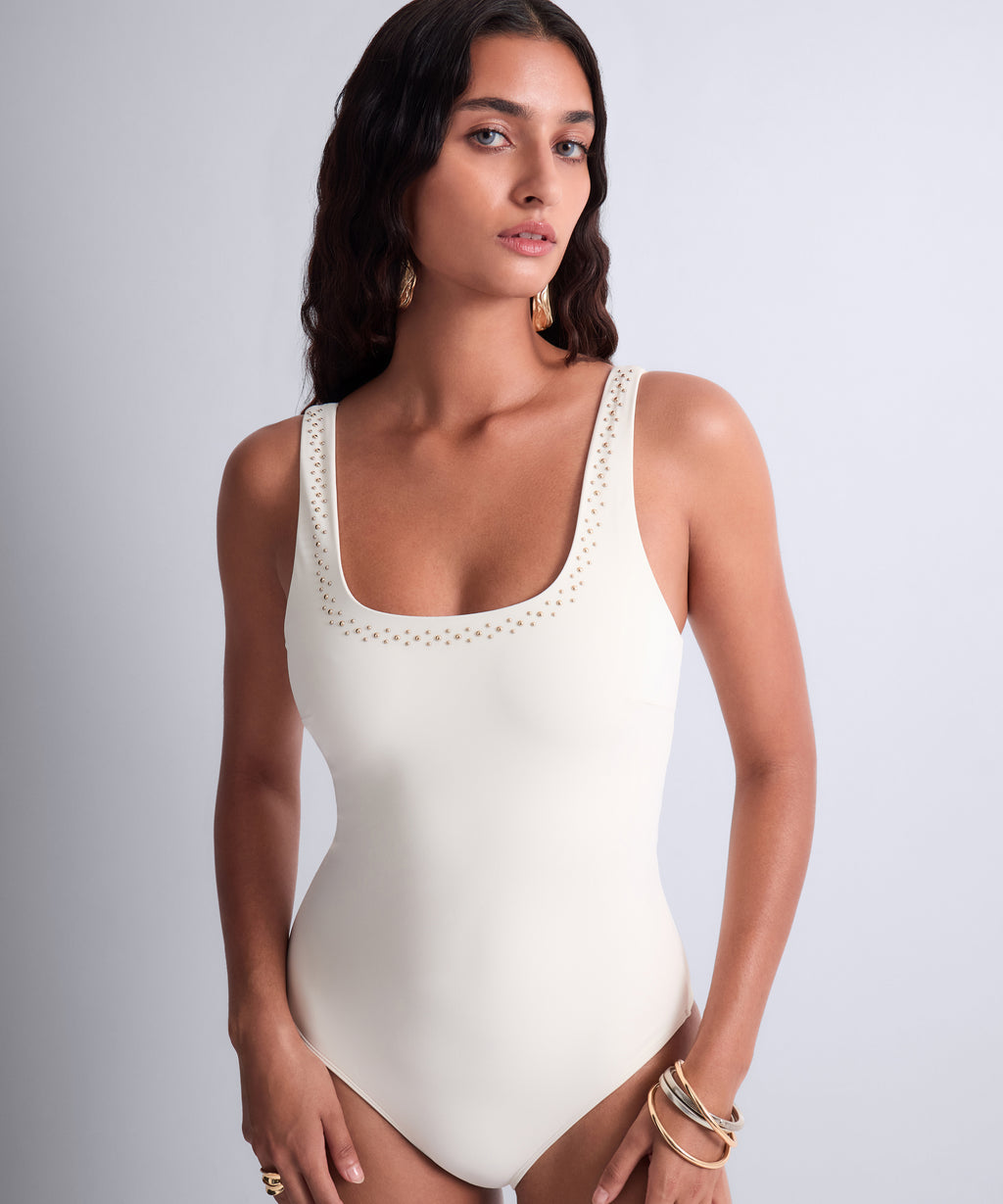 aubade-summer-stars-maillot-de-bain-une-pi-ce-dos-nageur-sea-pearl image 1