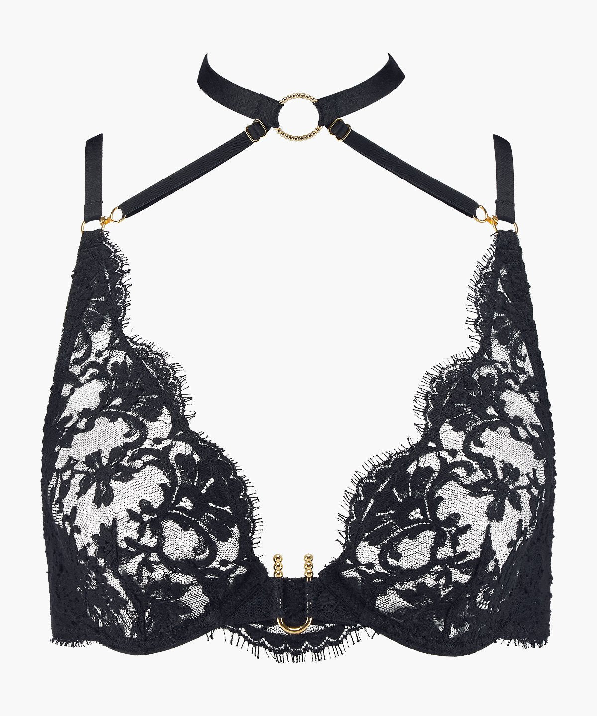 aubade-under-your-spell-soutien-gorge-triangle-ultra-black image 1