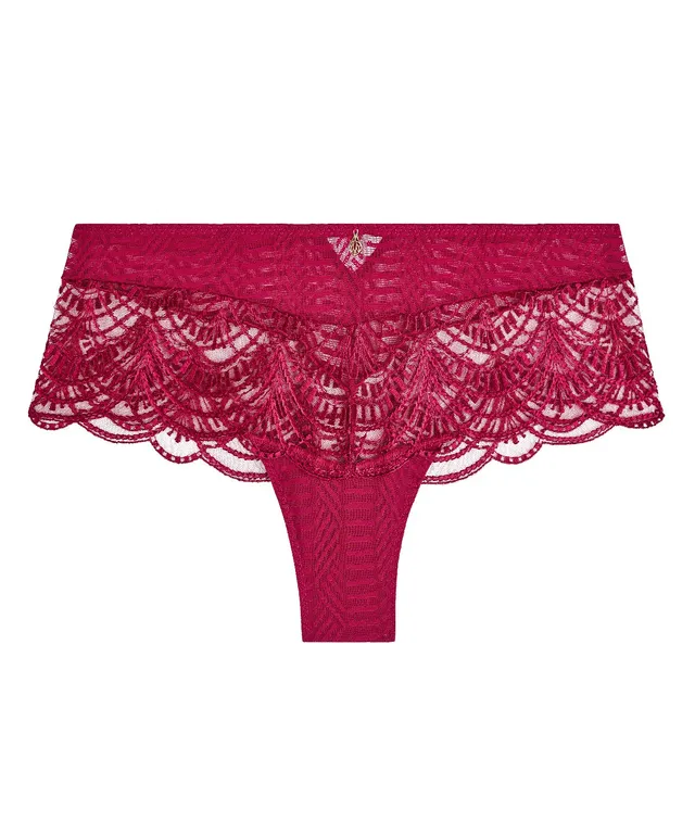 aubade-vibes-shorty-rouge-love-uni-bordeaux image 1