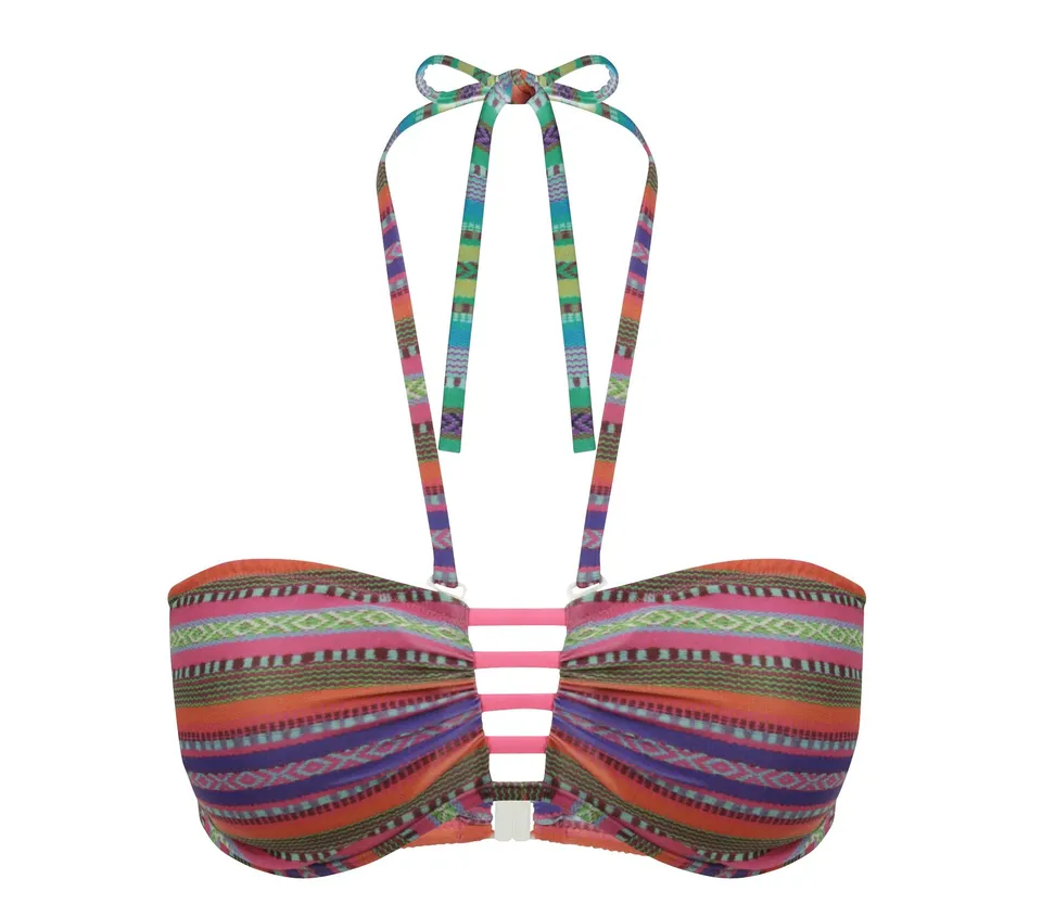 darjeeling-bolivie-maillot-de-bain-bandeau-femme-orange-36 image 1