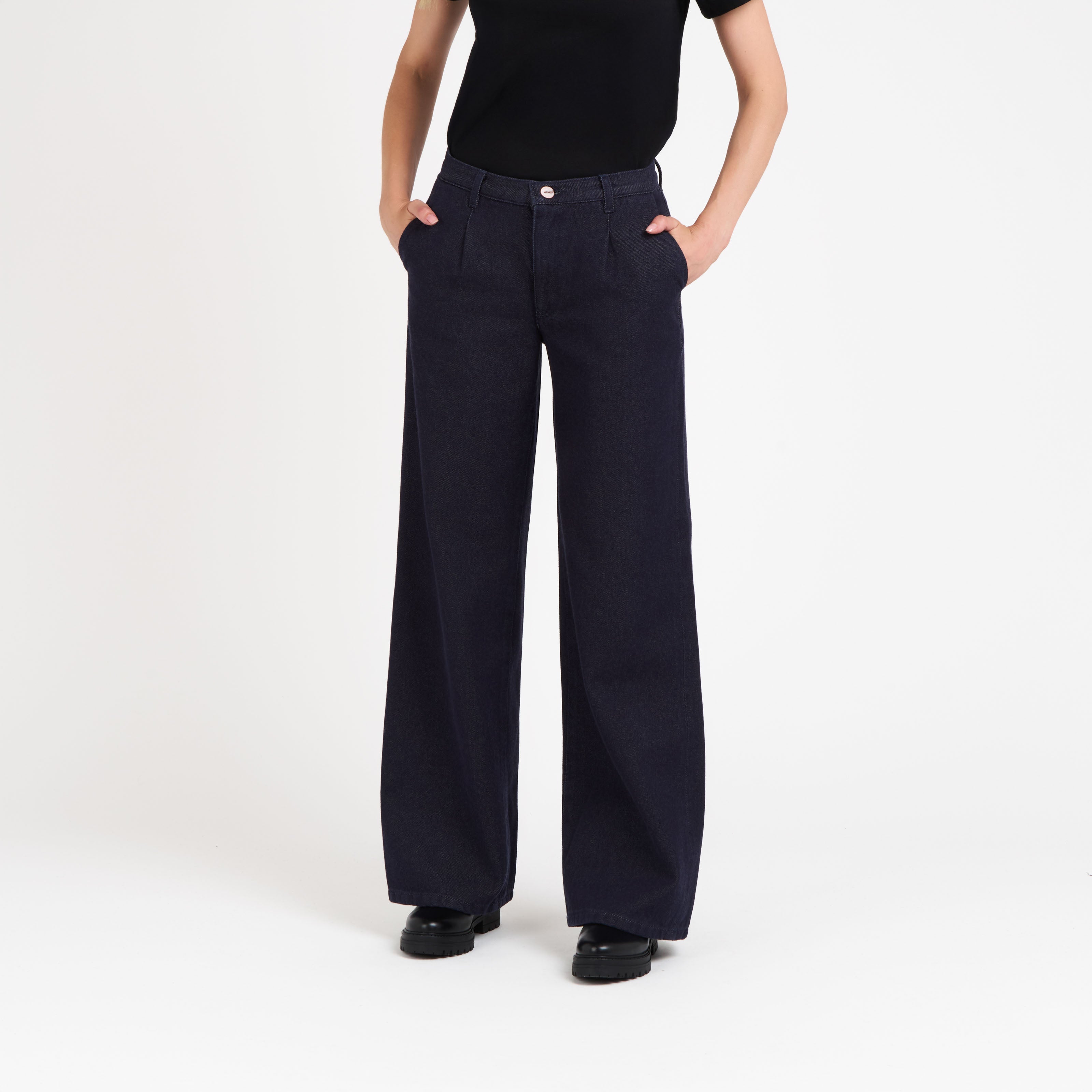 atelier-tuffery-gabi-pantalon-femme-large-taille-haute-laine-m-rinos-fran-aise image 6