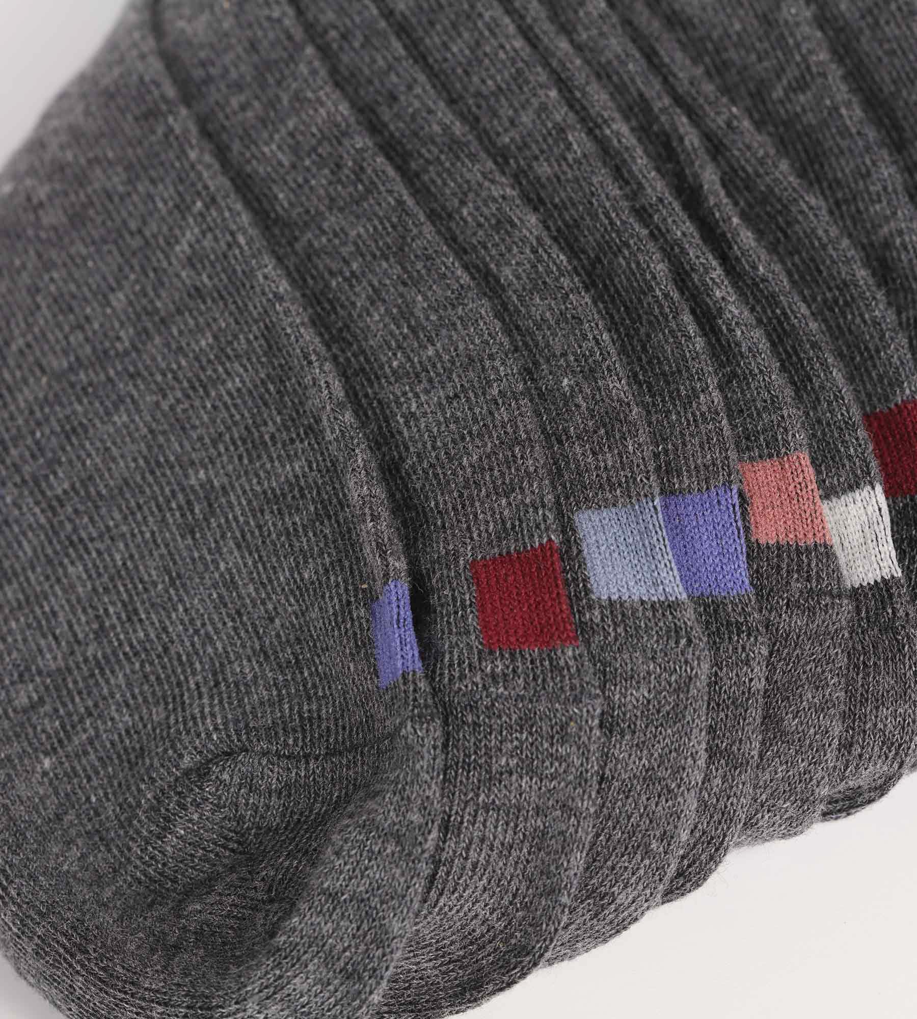 dim-ecodim-lot-de-5-paires-de-socquettes-homme-gris-moyen-chin image 3