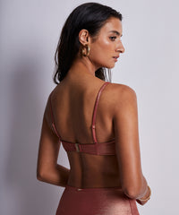 aubade-sunlight-glow-bandeau-maillot-cuivre image 3