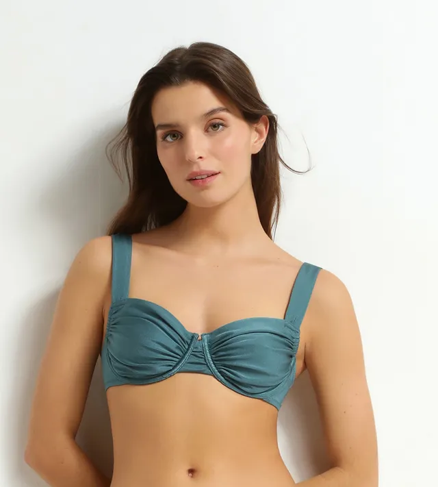 dim-meraude-dim-swimwear-haut-de-maillot-de-bain-armatures-vert-meraude image 1
