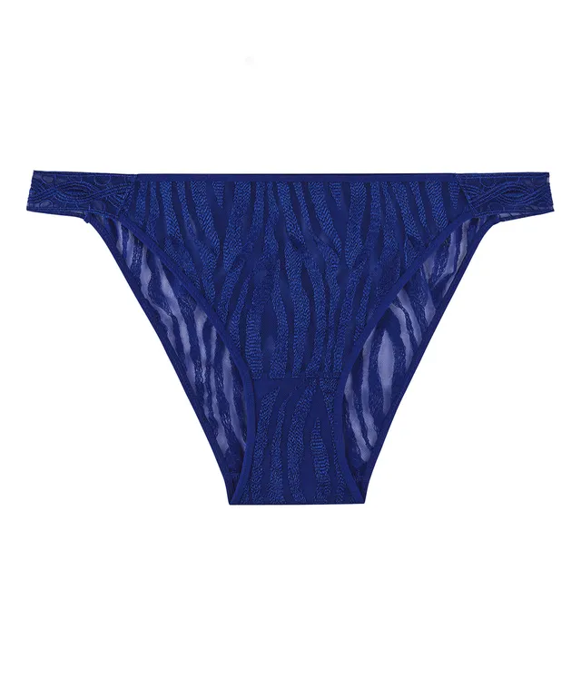 aubade-wild-pulse-culotte-taille-basse-blue-sensation image 1