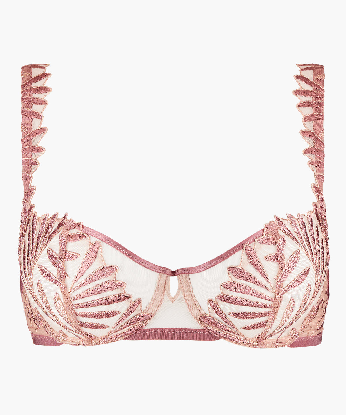 aubade-sensory-illusion-soutien-gorge-corbeille-avec-armatures-silk-rose image 1