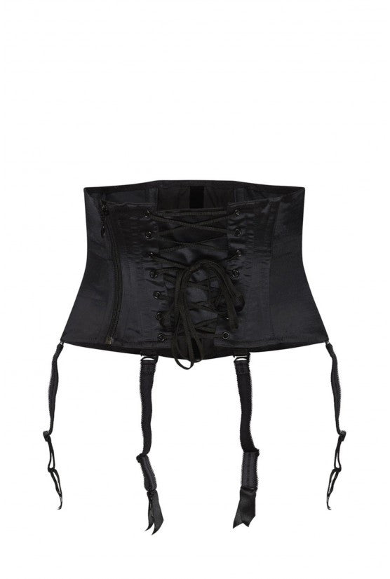 cadolle-serre-taille-raja-satin-noir-la-age-dos image 2