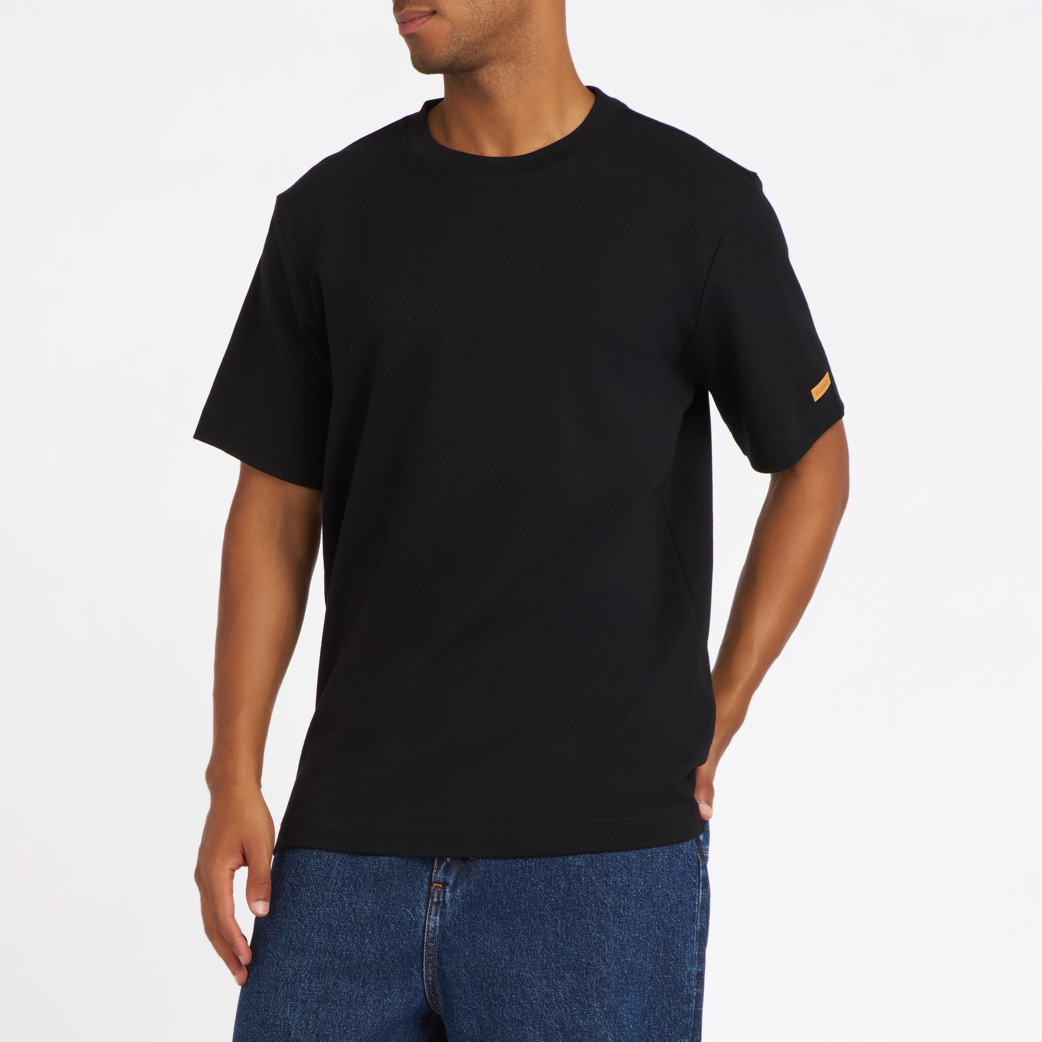 atelier-tuffery-causses-t-shirt-homme-100-coton-bio-noir image 4