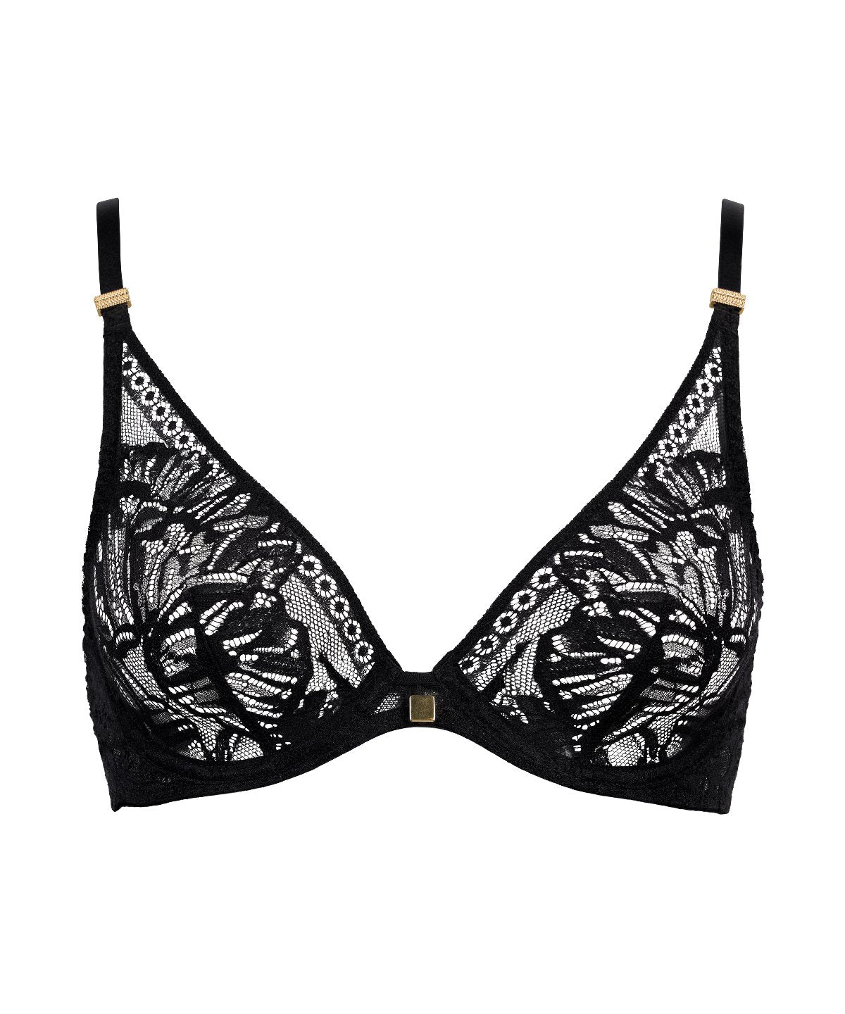 aubade-love-soul-soutien-gorge-triangle-armatures-black image 1