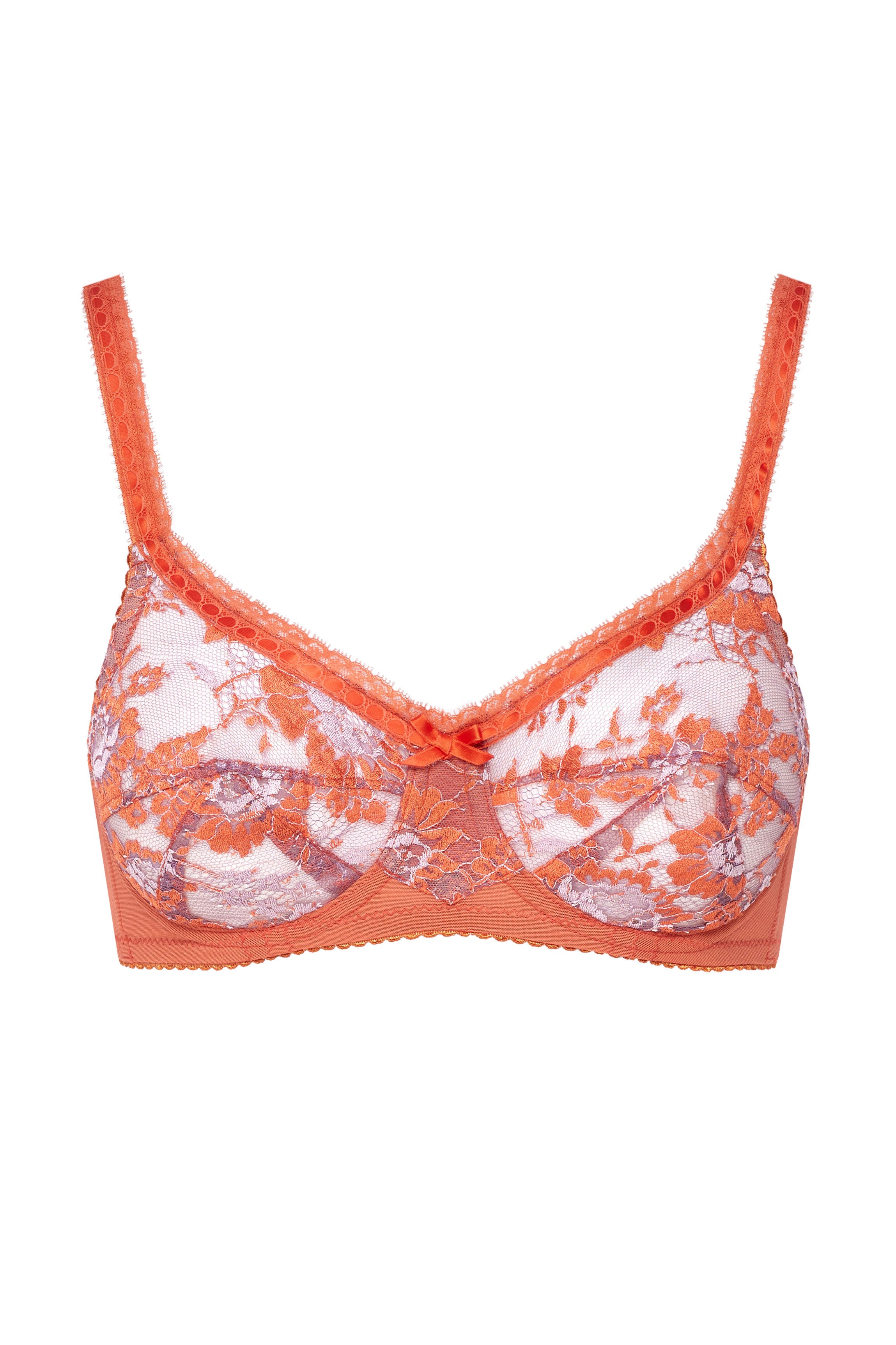 cadolle-424-cl-mentine-soutien-gorge-balconnet-dentelle-orange-mauve image 1
