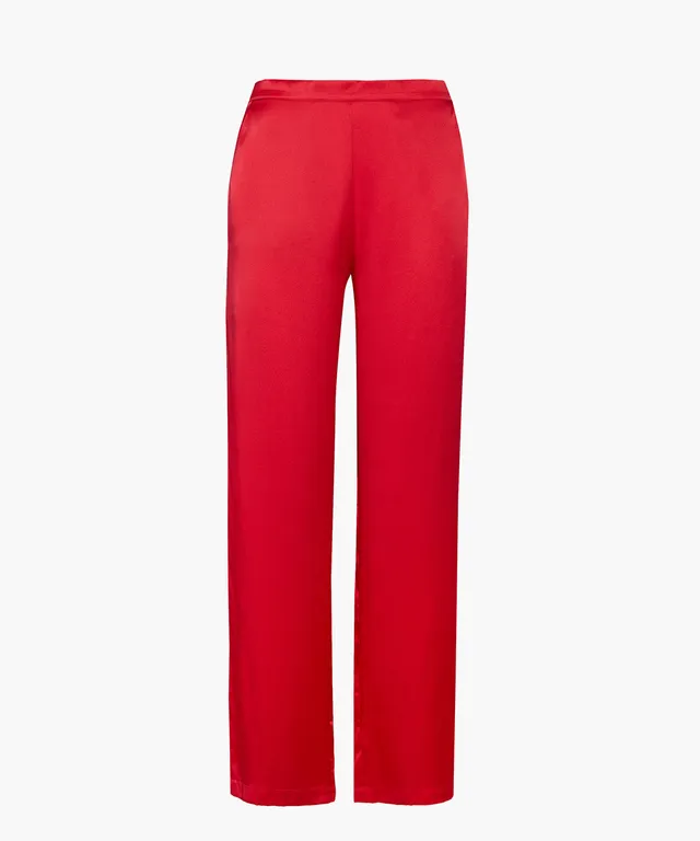 aubade-toi-mon-amour-pantalon-en-soie-rouge-passion image 1
