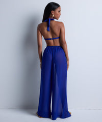 aubade-beach-walk-pantalon-voile-ultramarine-2 image 4