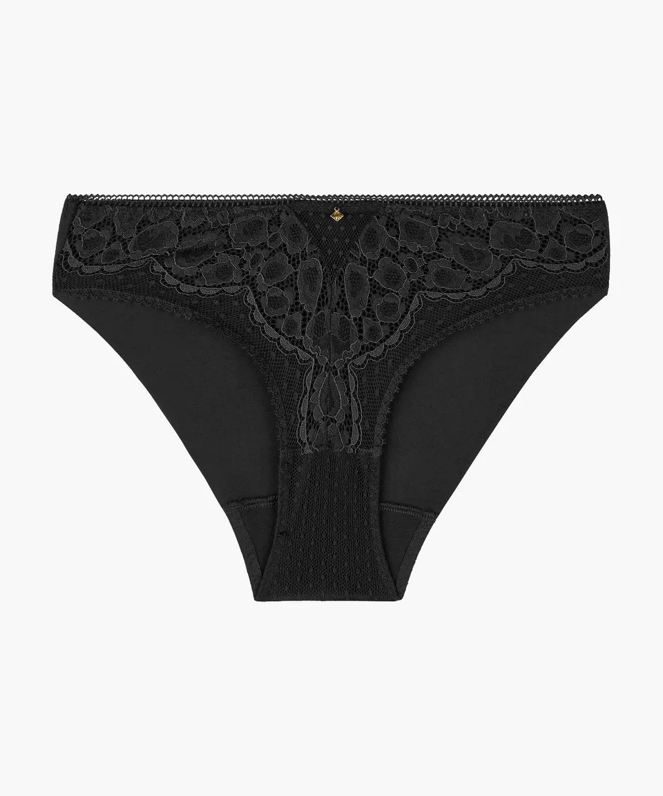 aubade-illusion-fauve-culotte-br-silienne-black image 1