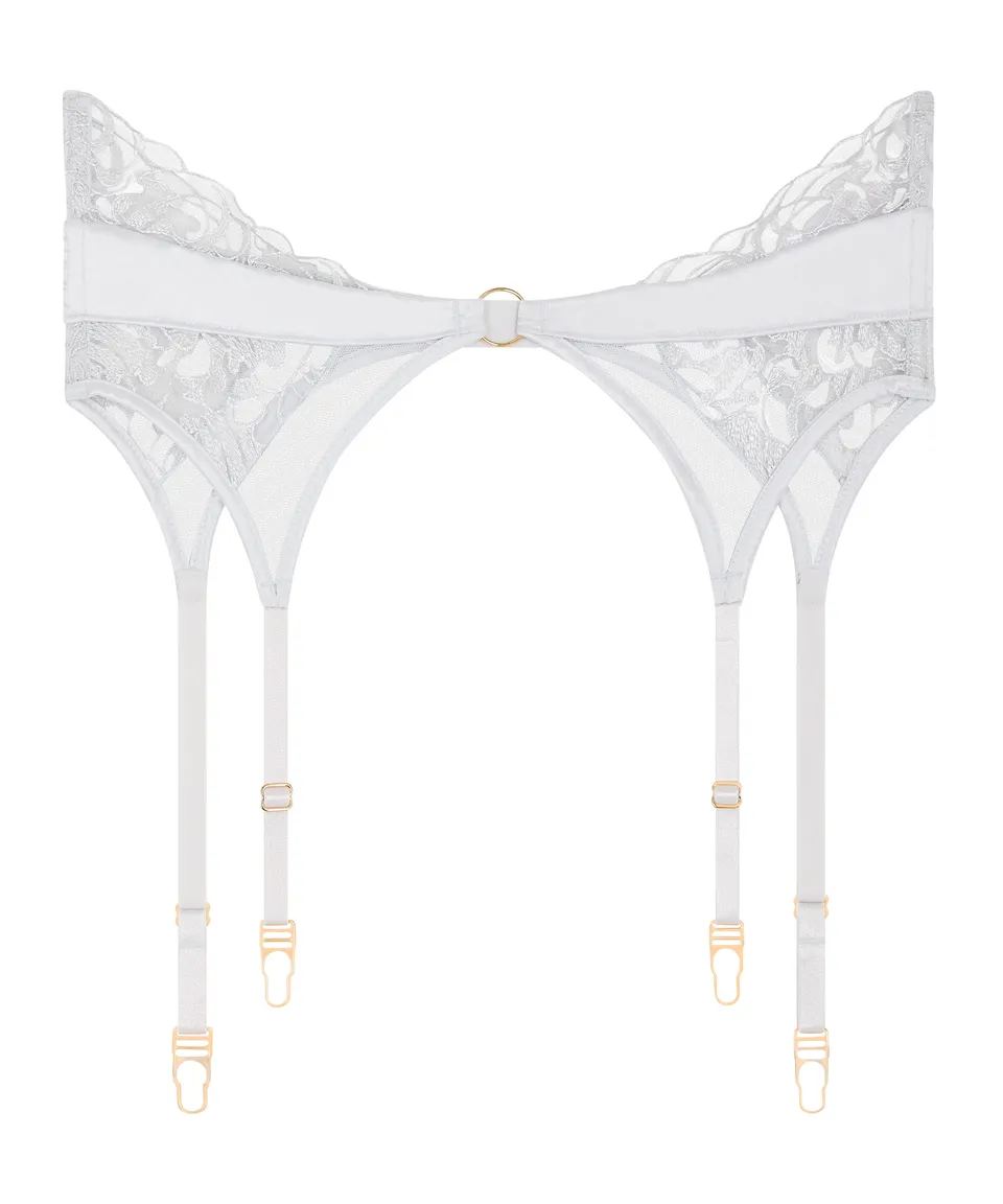aubade-satin-memories-serre-taille-artic-blue image 1