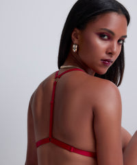 aubade-sense-of-illusion-bralette-triangle-red-berry image 5