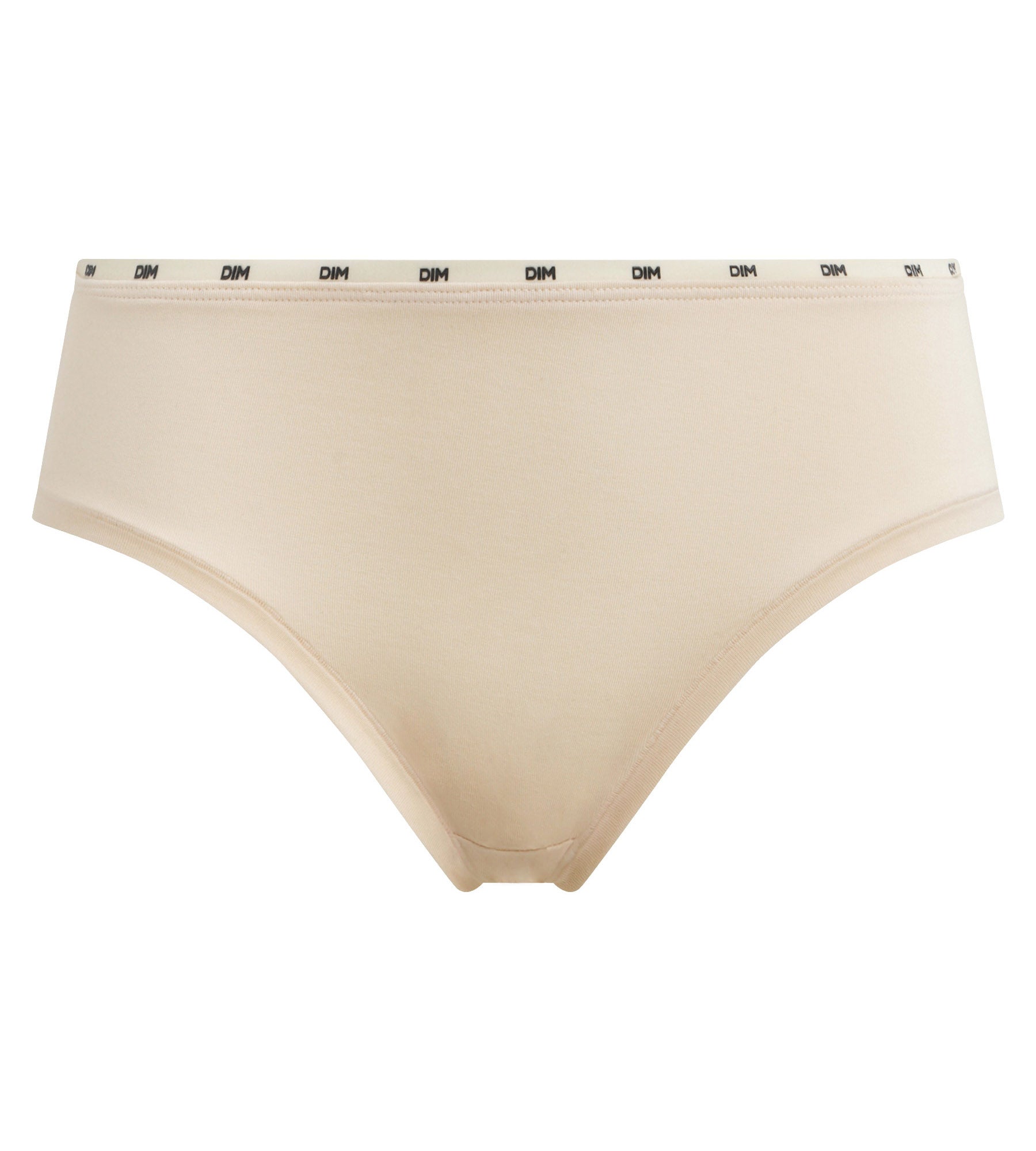 dim-slip-femme-icons-essentiel-coton-modal-beige-ivoire image 5