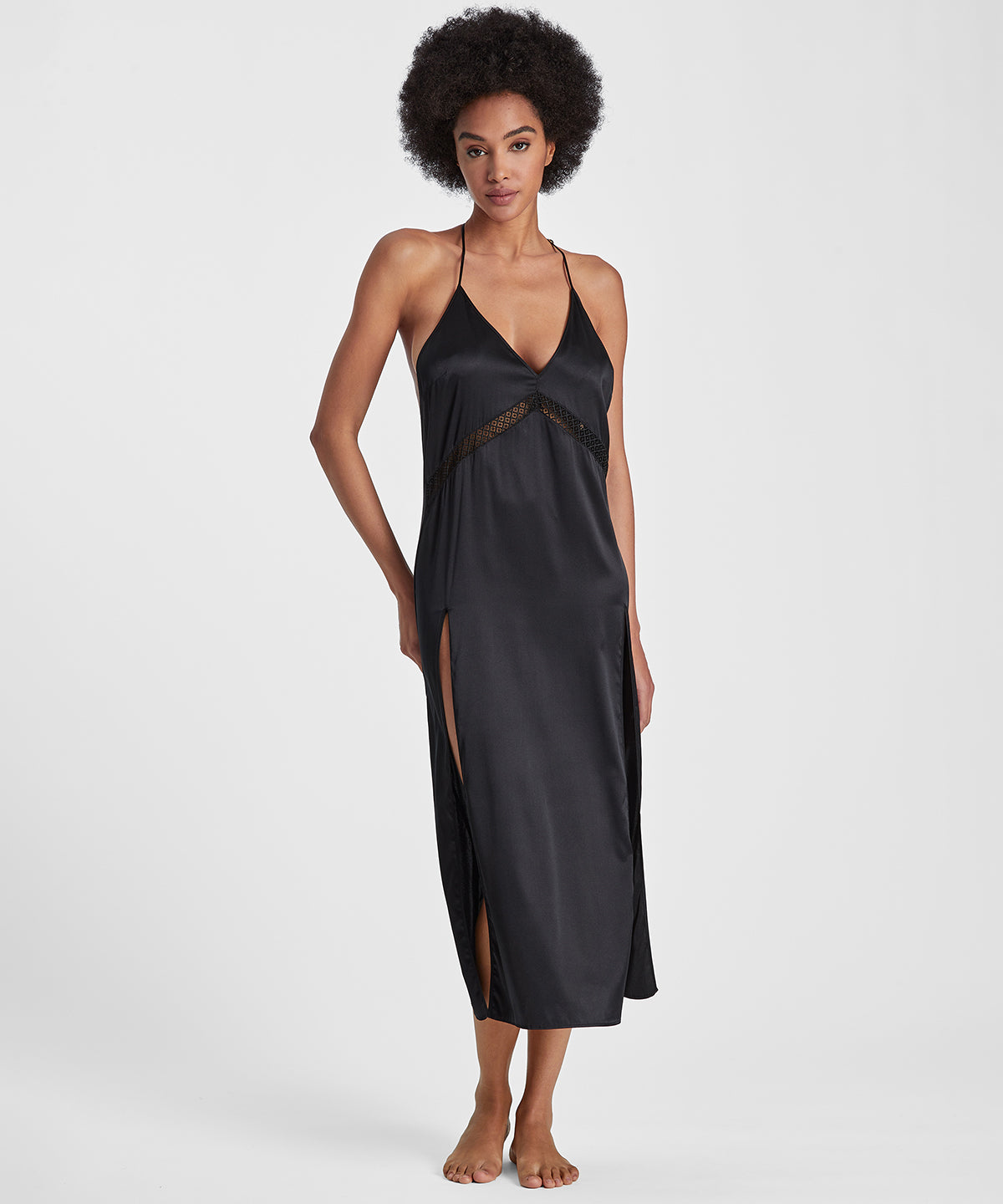 aubade-silk-desire-nuisette-longue-noir image 5