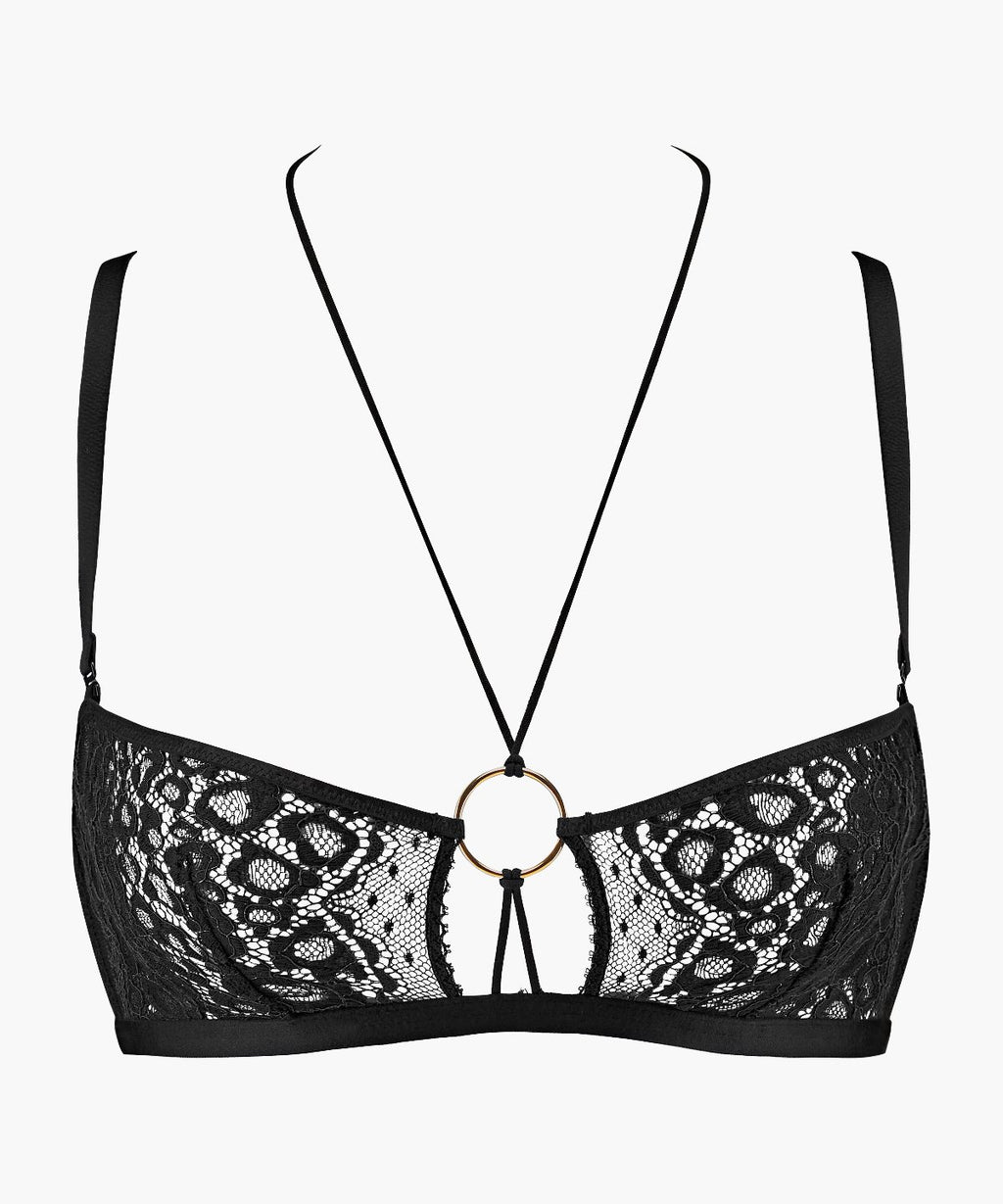 aubade-illusion-fauve-bralette-black image 1