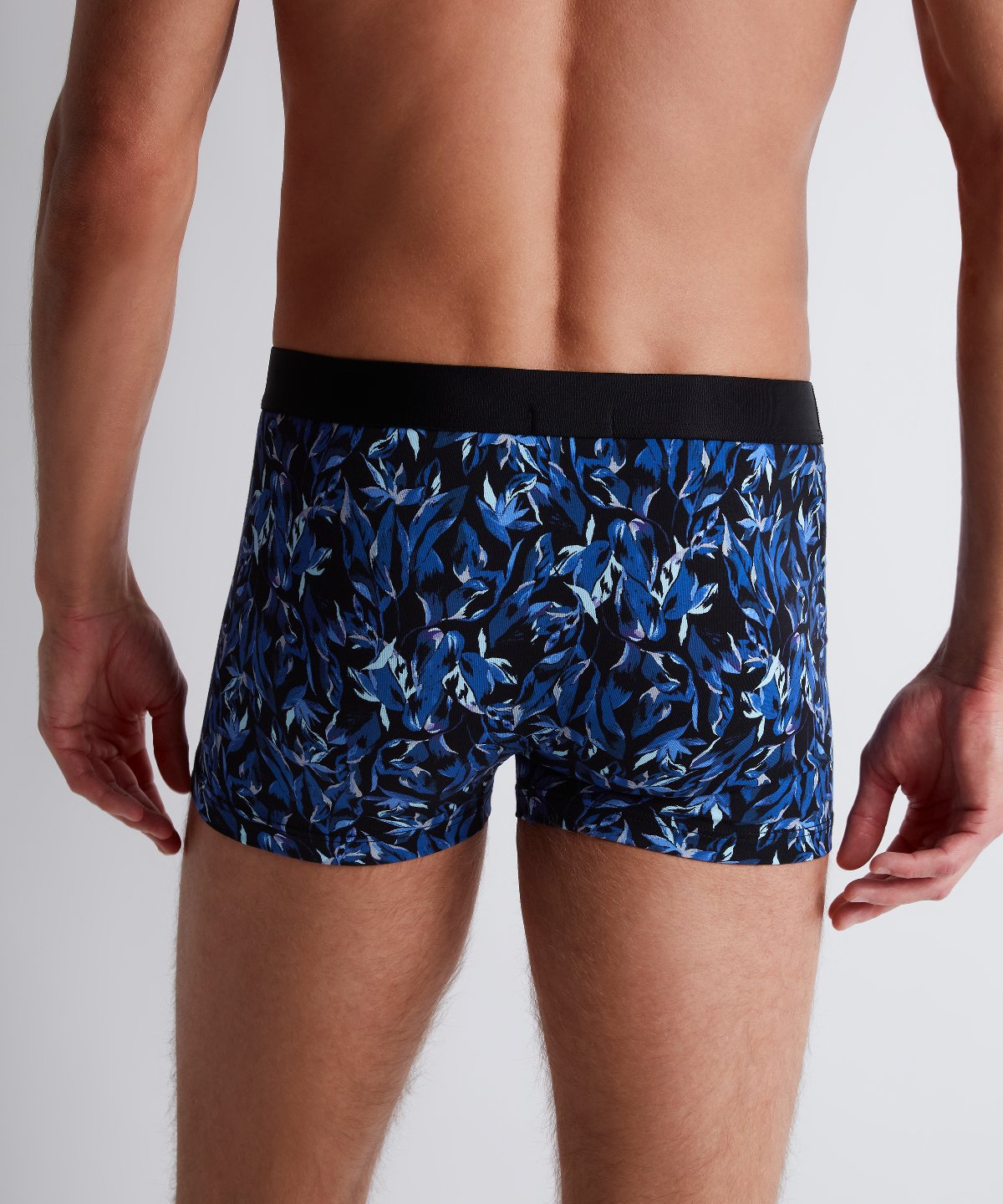 aubade-homme-boxer-fleur-bleue-coton-bio image 5