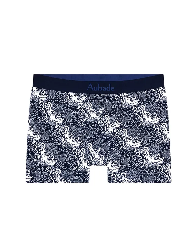 aubade-homme-boxer-new-wave-coton-bio-gots image 1