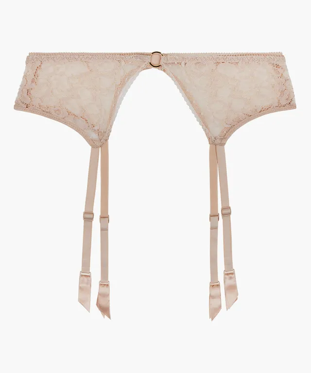 aubade-illusion-fauve-porte-jarretelles-th-blanc image 1
