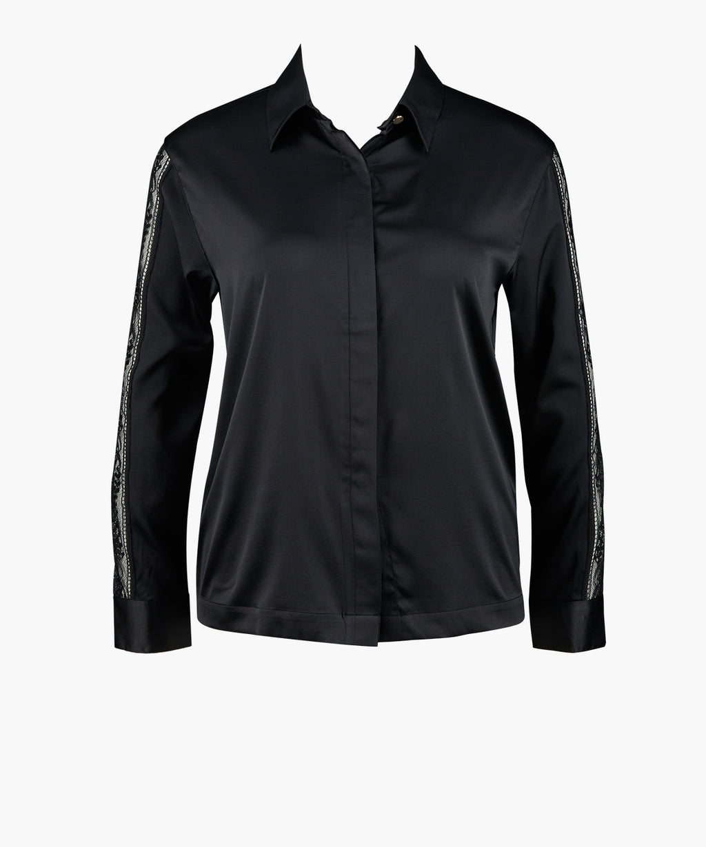 aubade-midnight-whisper-blouse-dentelle-noir image 1