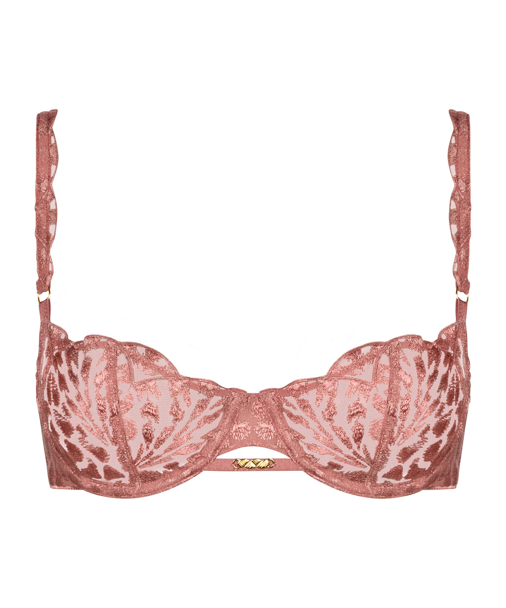 aubade-crazy-in-love-demi-sein-warm-pink image 1