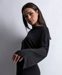 aubade-night-crush-pullover-crop-noir-viscose-cachemire image 6