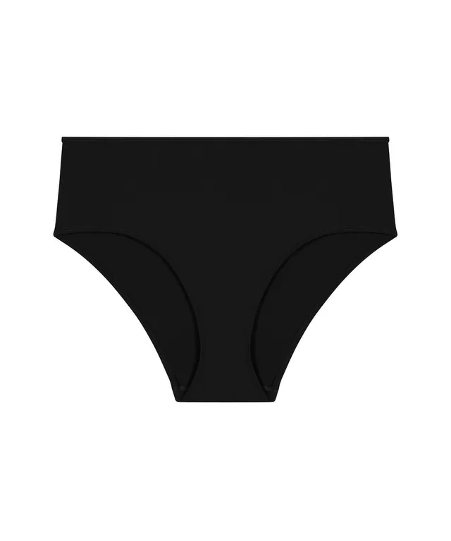 aubade-sparkling-treasure-bas-maillot-taille-haute-noir image 1