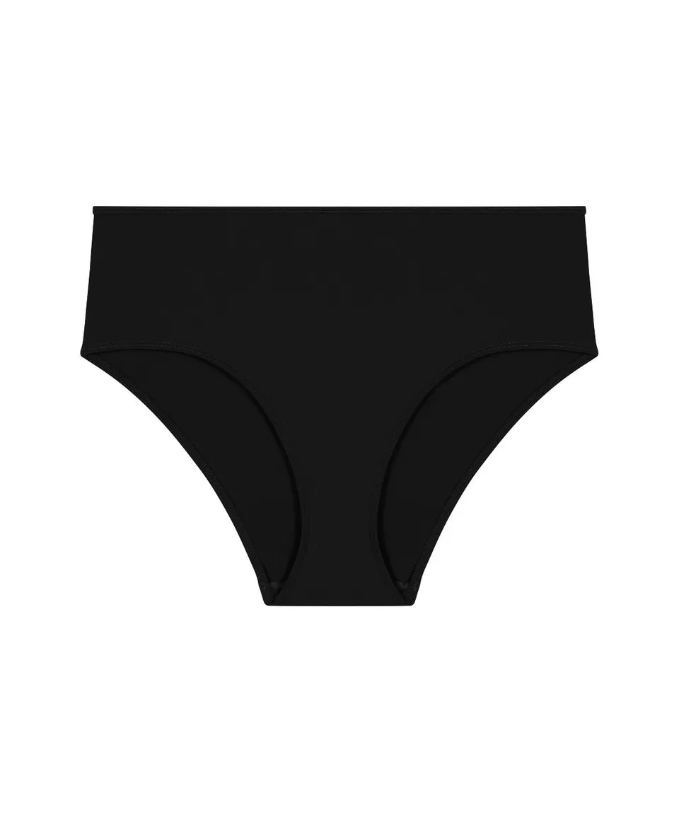 aubade-sparkling-treasure-bas-maillot-taille-haute-noir image 1