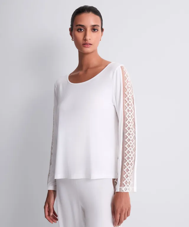 aubade-sweet-obsession-top-manches-longues-opale-2 image 1