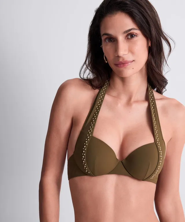 aubade-summer-stars-haut-de-maillot-push-up-moul-kaki image 1