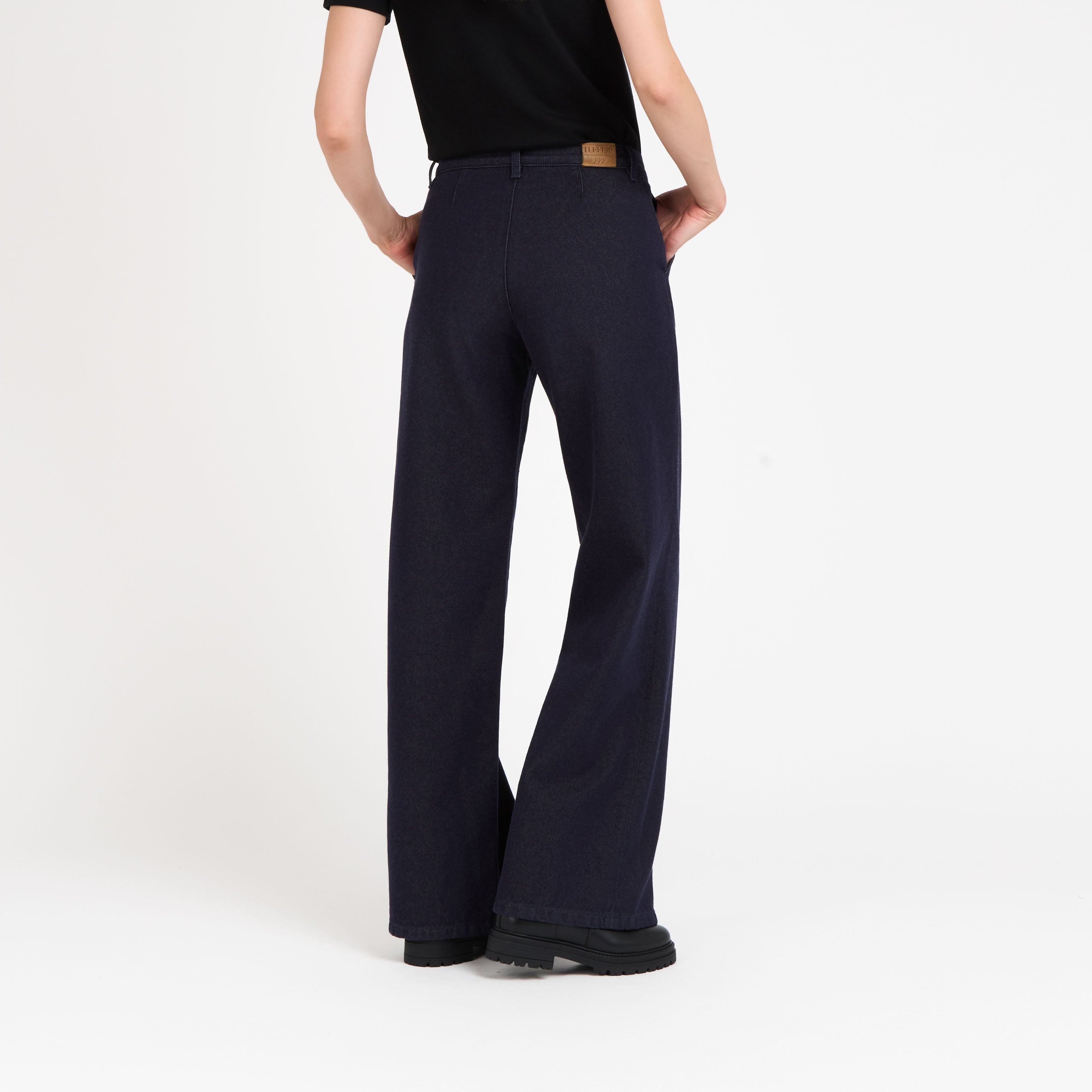 atelier-tuffery-gabi-pantalon-femme-large-taille-haute-laine-m-rinos-fran-aise image 4