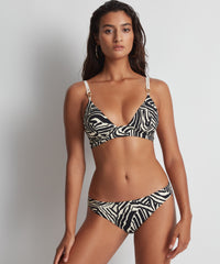 aubade-savannah-mood-haut-triangle-bikini-zebra-coques-amovibles image 3