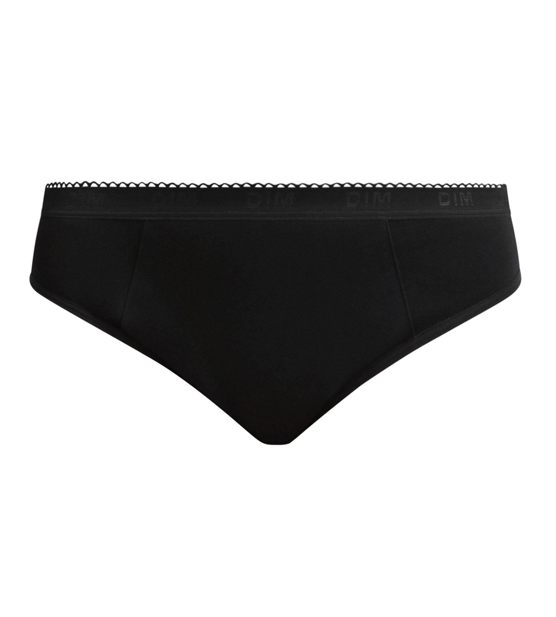 dim-protect-culotte-menstruelle-coton-bio-noir-flux-moyen-abondant image 7