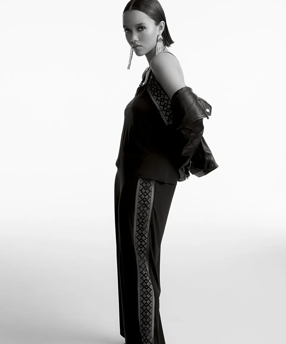aubade-sweet-obsession-pantalon-lounge-noir image 1