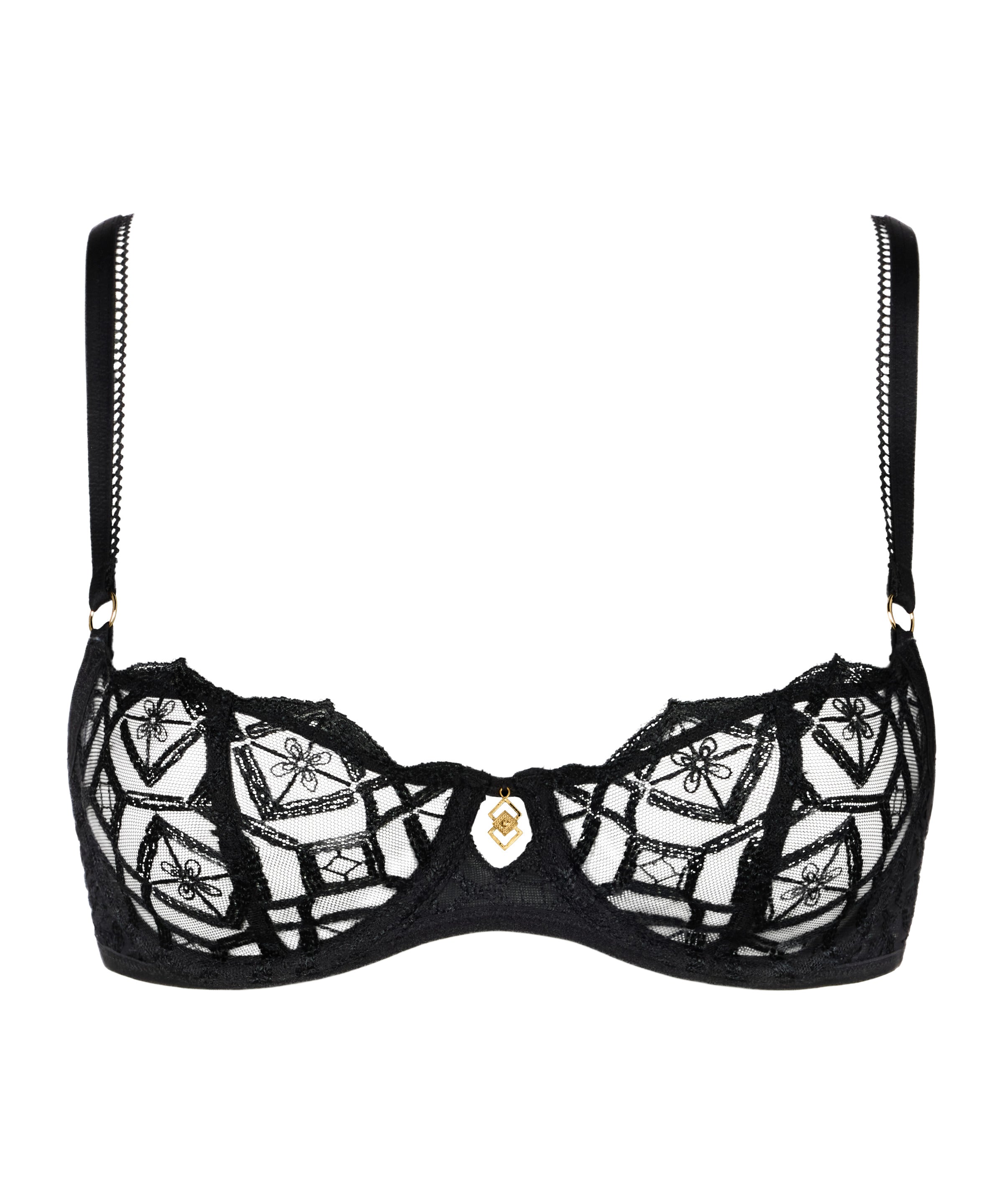 aubade-sense-of-illusion-soutien-gorge-corbeille-avec-armatures-black image 1