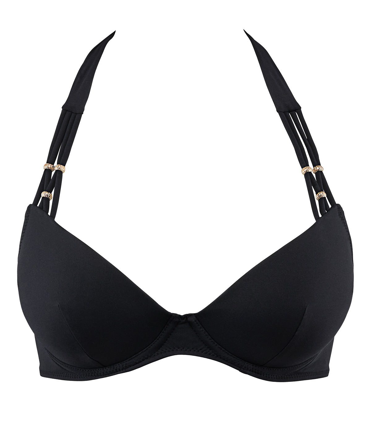 aubade-secret-laguna-haut-push-up-coques-bain-noir image 1