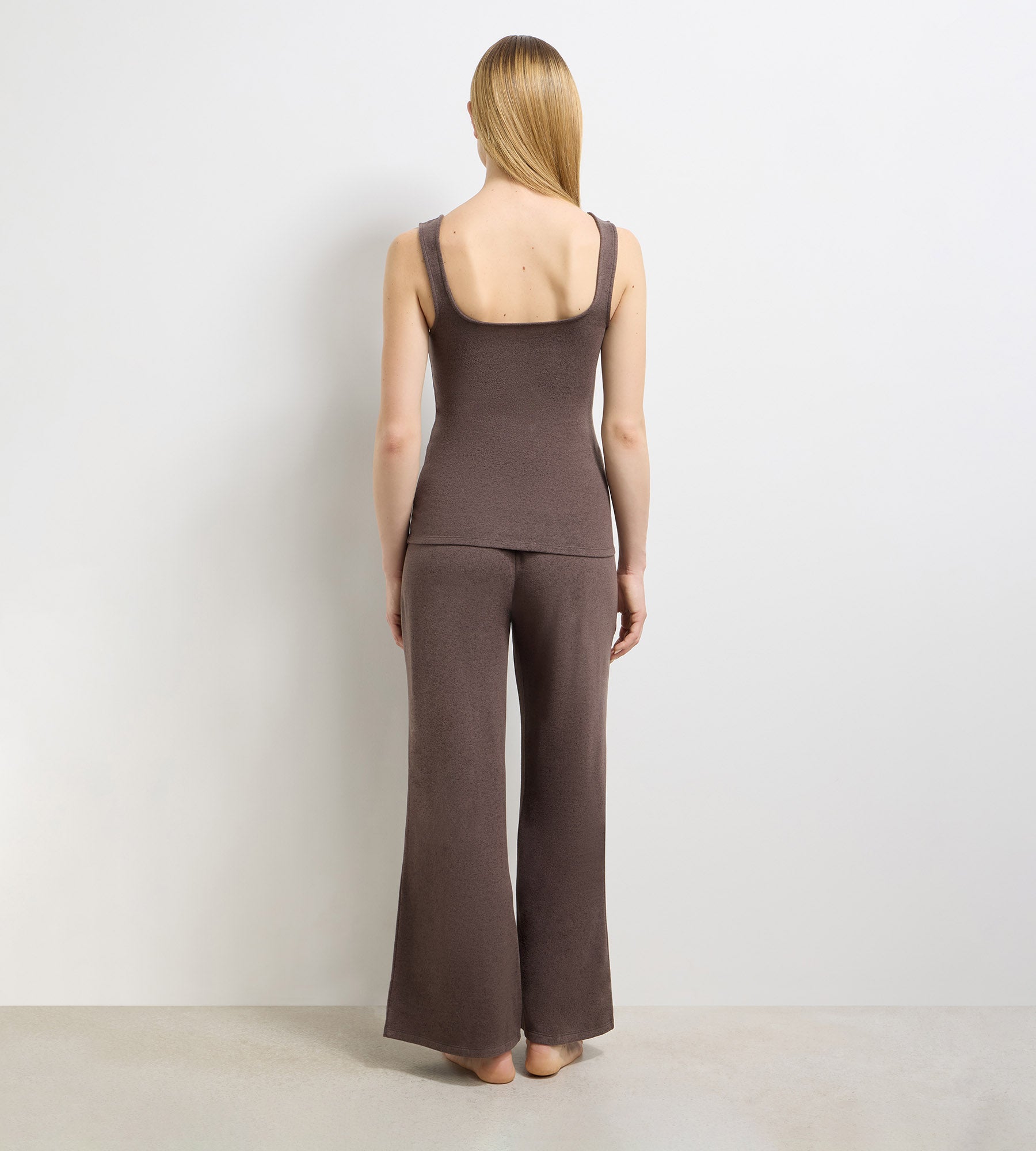 dim-x-in-s-de-la-fressange-ensemble-pyjama-d-bardeur-pantalon-marron-profond image 2
