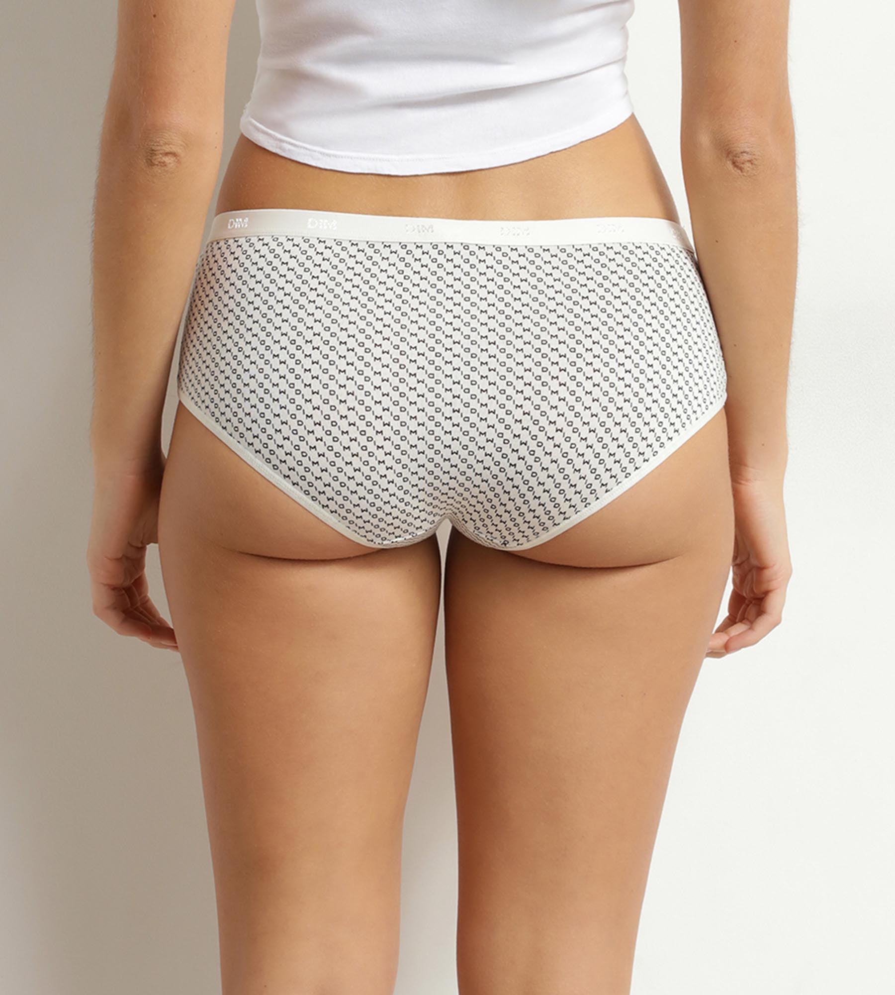 dim-les-pockets-lot-de-5-boxers-femme-coton-stretch-logo image 2