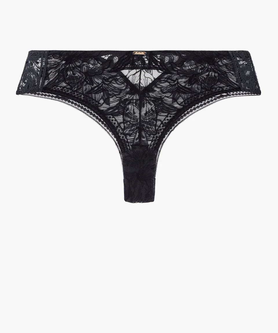 aubade-c-ur-corps-culotte-hipster-noir image 1